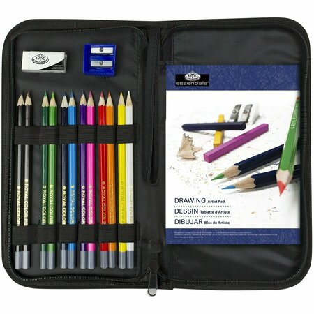 ROYAL BRUSH DRAWING KEEP N'CARRY ART SET RSETKCDS